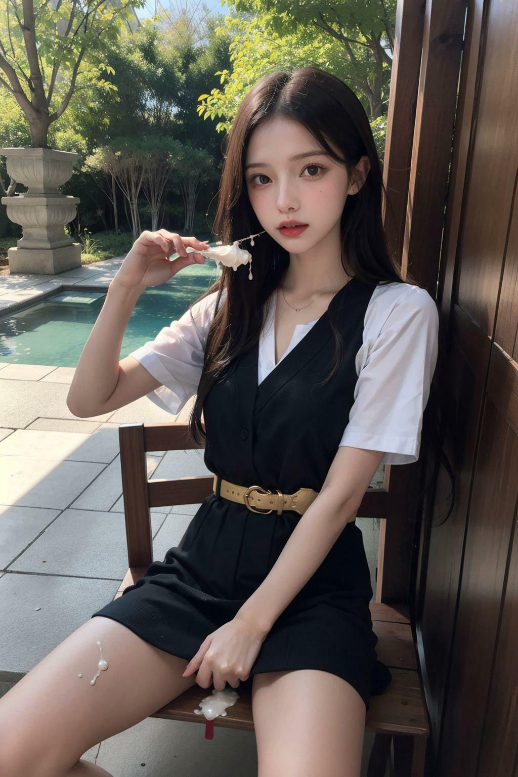 美少女白濁中出し生活