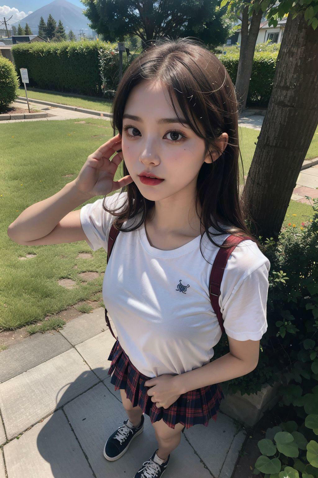 美少女白濁中出し生活