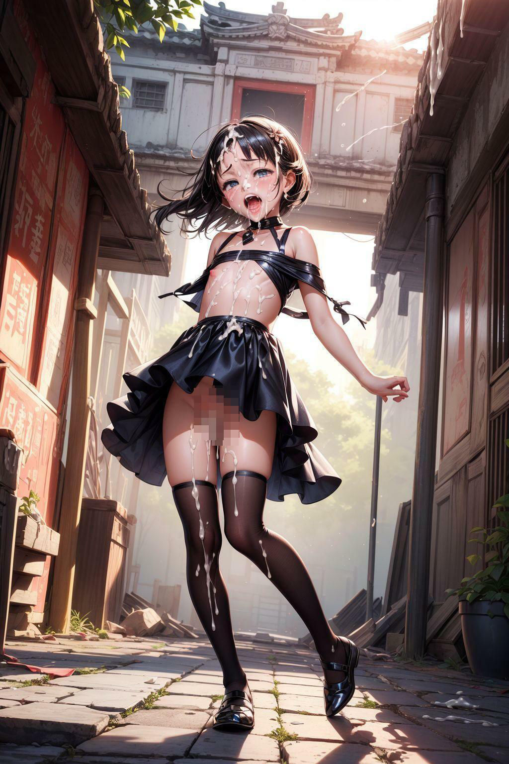 全身精液まみれ〇〇園