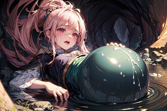 AI生成 魔物の仔を孕む女性 vol.2