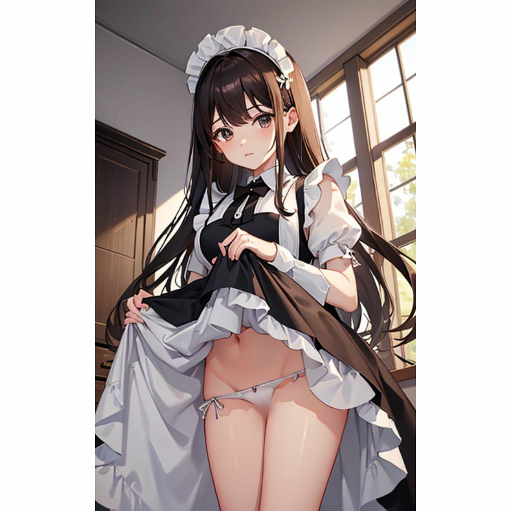 下から見ないで〜メイドコス編〜