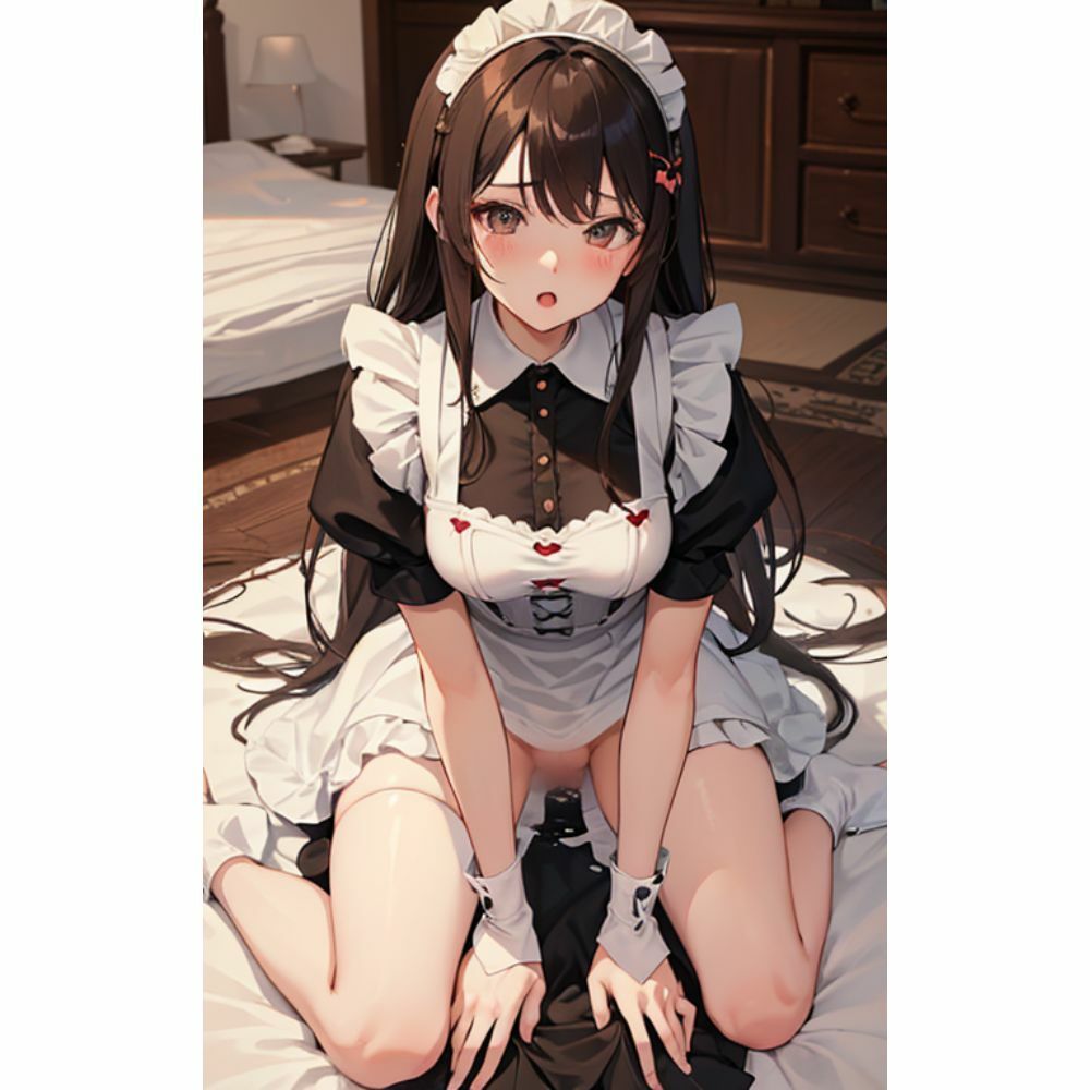 下から見ないで〜メイドコス編〜