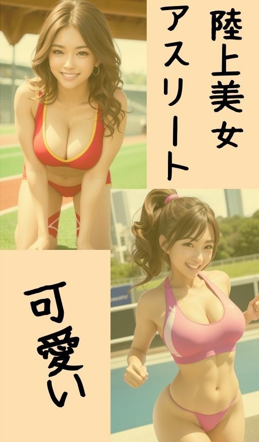 AI美女 GOGO全力アスリート2 えちえち陸上 アダルト版 japanese日本人 アスリート 陸上競技 世界陸上 陸上部 美人 美少女 笑顔 ミニスカ えろかわ 誘惑 大人 ベッド グラビア写真集 アイドル 可愛い 激カワ 巨乳 並乳 むちむち コスプレ AI生成 スポーツ