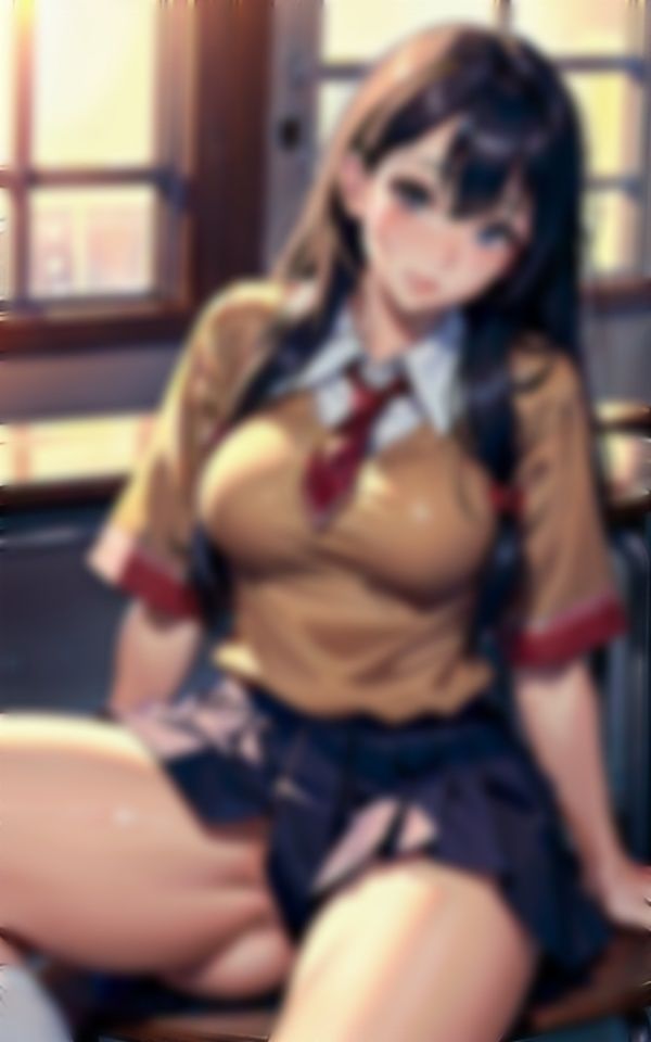 Gカップの学級委員長が放課後にパンチラする特集!普段まじめなあの美女が・・・