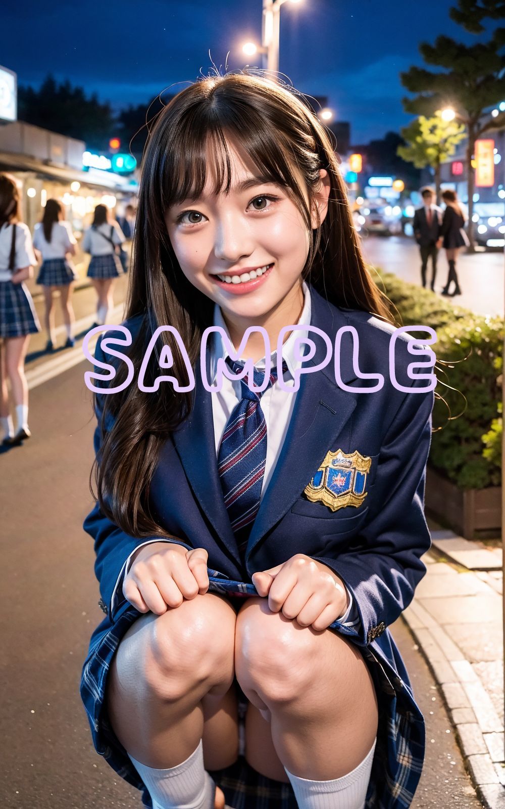 「突然すみません、おまんちょ見せてもらってもいいですか？」深夜の全裸JK撮影会