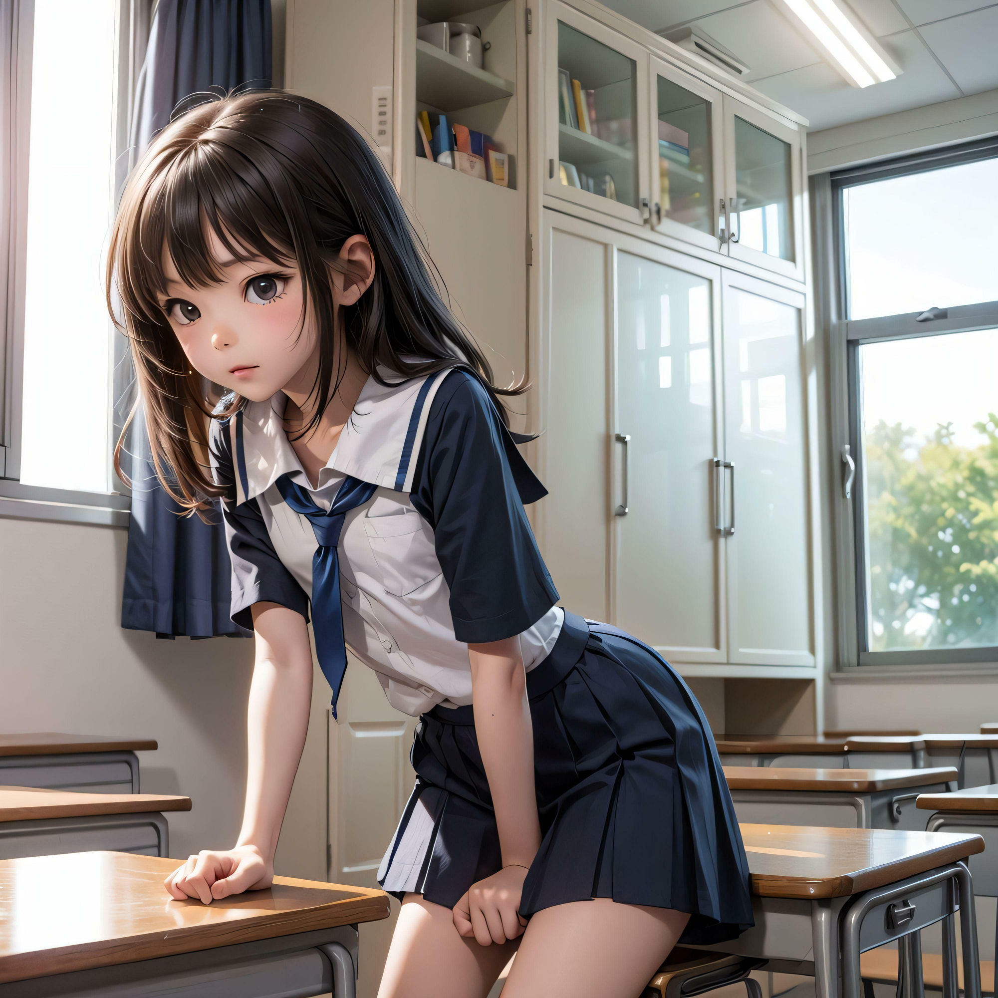 教室でえっちしよ