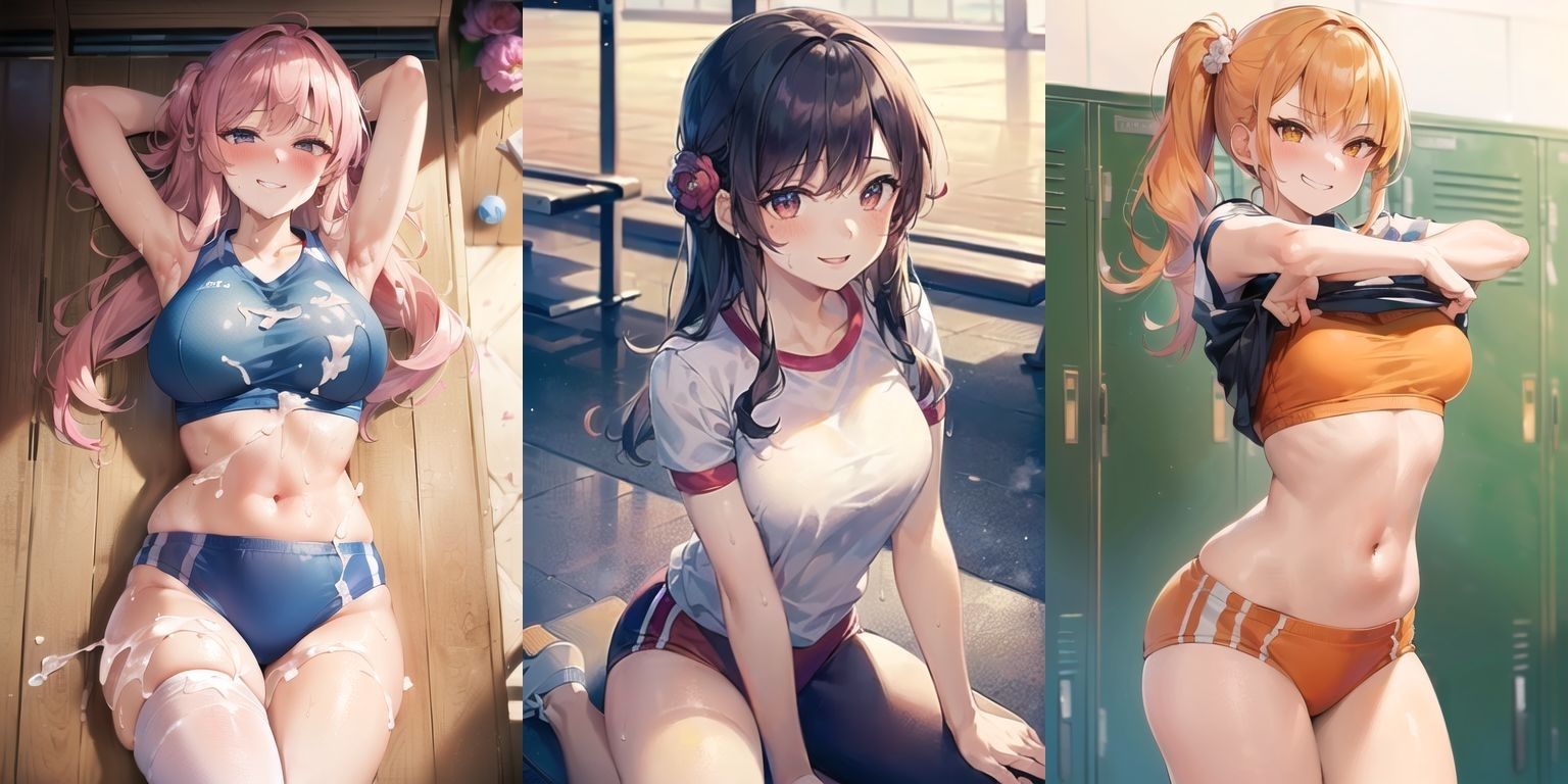 ノーモザイク！ジムのお姉さんの誘惑