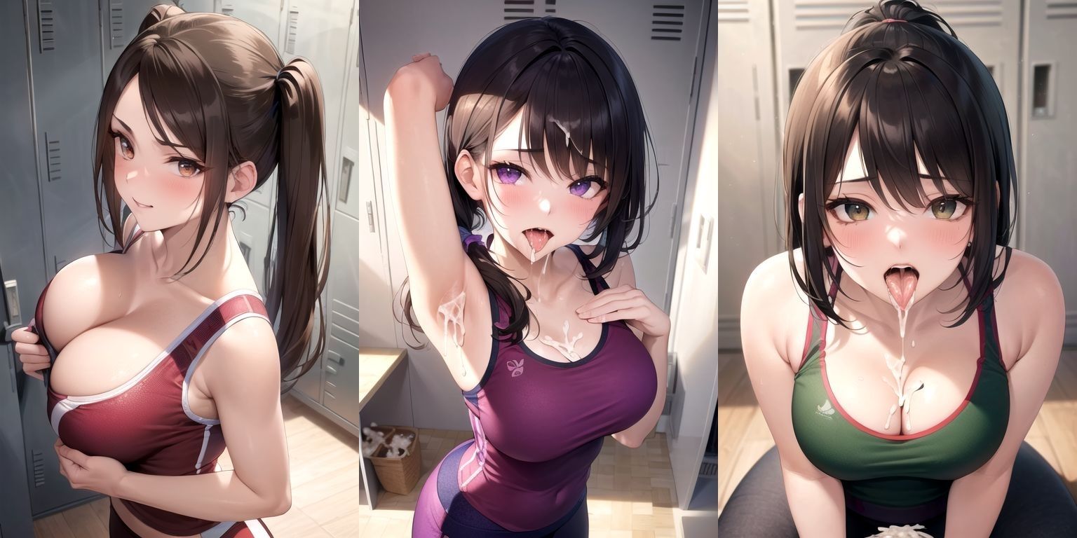 ノーモザイク！ジムのお姉さんの誘惑