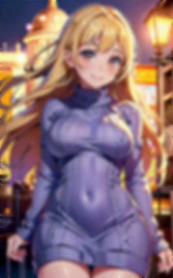 金髪の童顔巨乳と祭りで出会う！幼馴染の24歳おっぱい星人が僕に手を振る