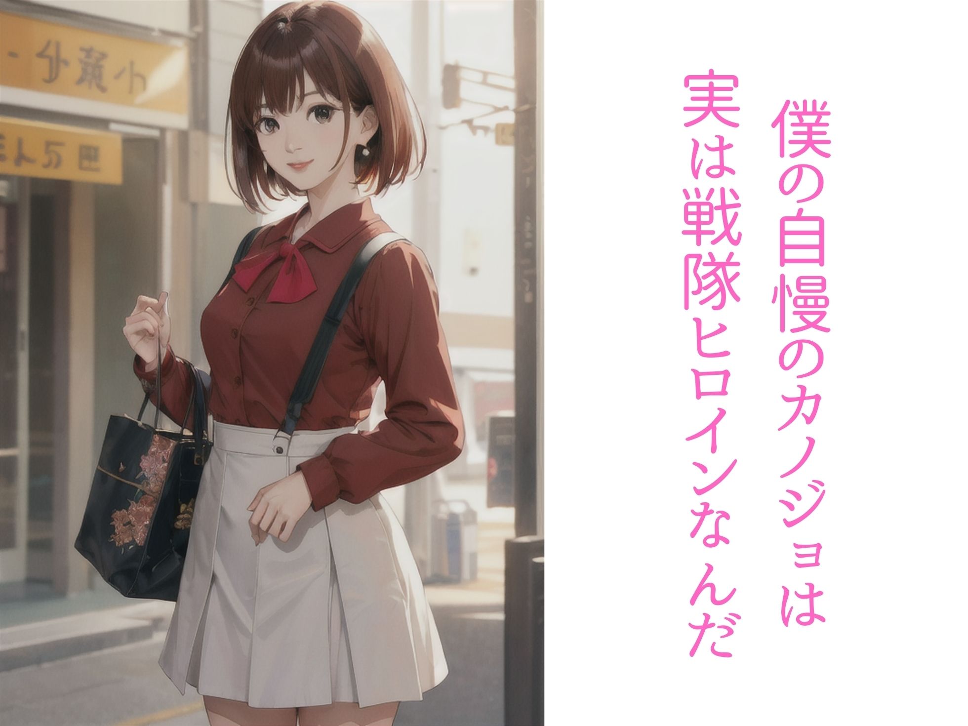 僕のカノジョは戦隊ヒーローだったのに敵の抽出液のせいでサキュバスにされてしまった