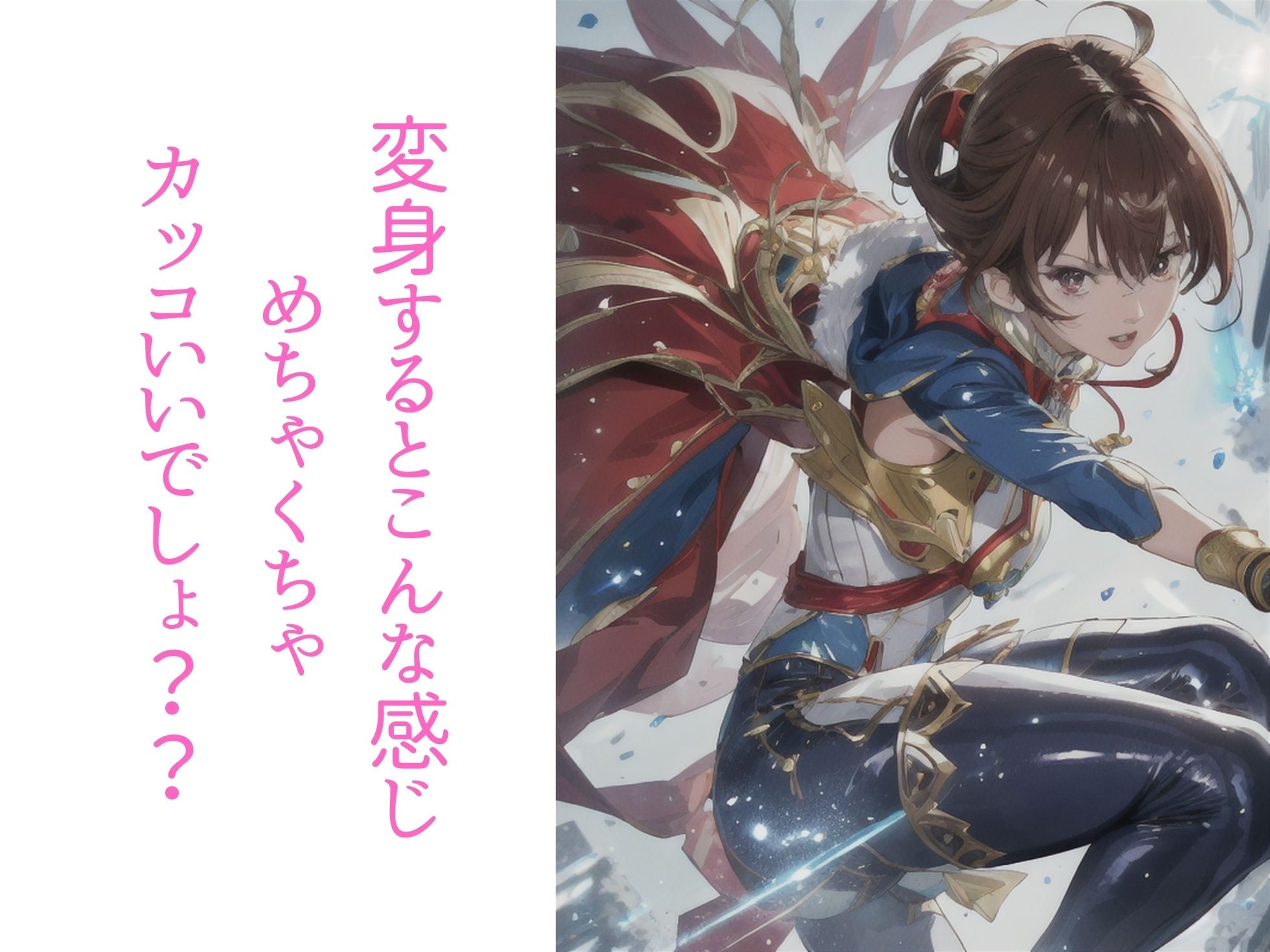 僕のカノジョは戦隊ヒーローだったのに敵の抽出液のせいでサキュバスにされてしまった