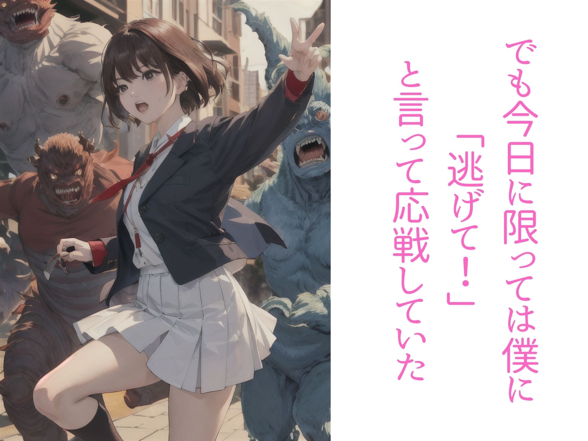 僕のカノジョは戦隊ヒーローだったのに敵の抽出液のせいでサキュバスにされてしまった