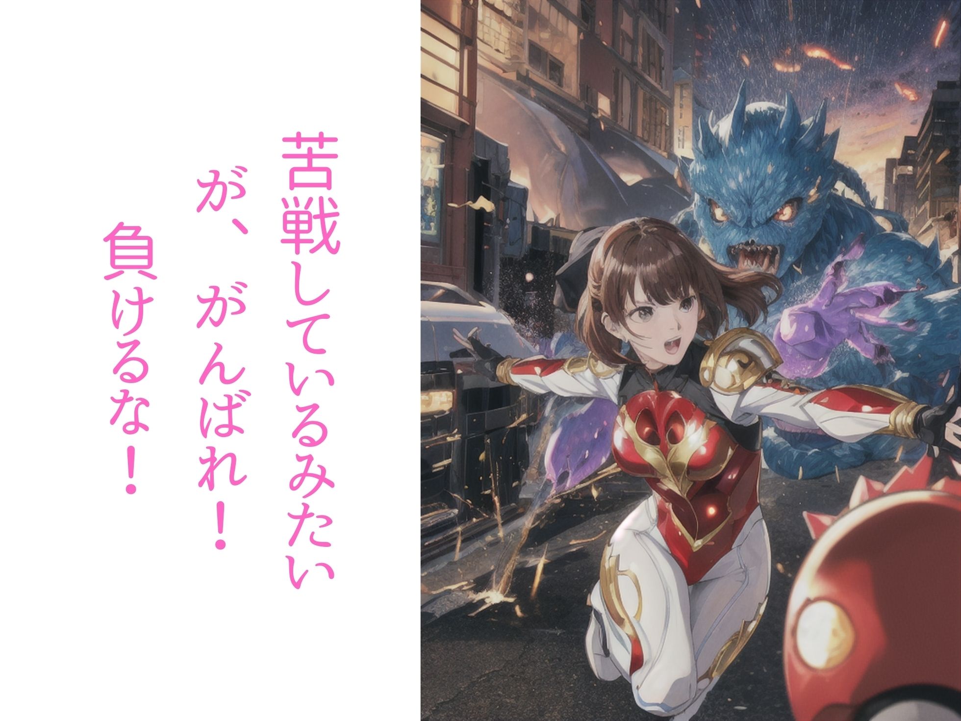 僕のカノジョは戦隊ヒーローだったのに敵の抽出液のせいでサキュバスにされてしまった