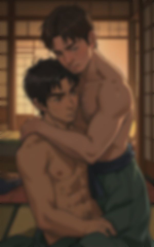 【失恋の近所の息子をオヤジが慰め】筋肉マッチョで失恋を抱きしめて癒す・・・