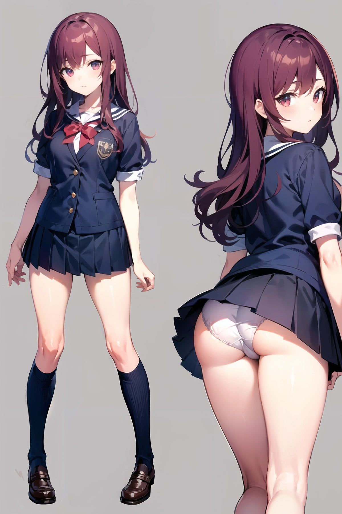 スカートウォッチング あの子のスカートの中