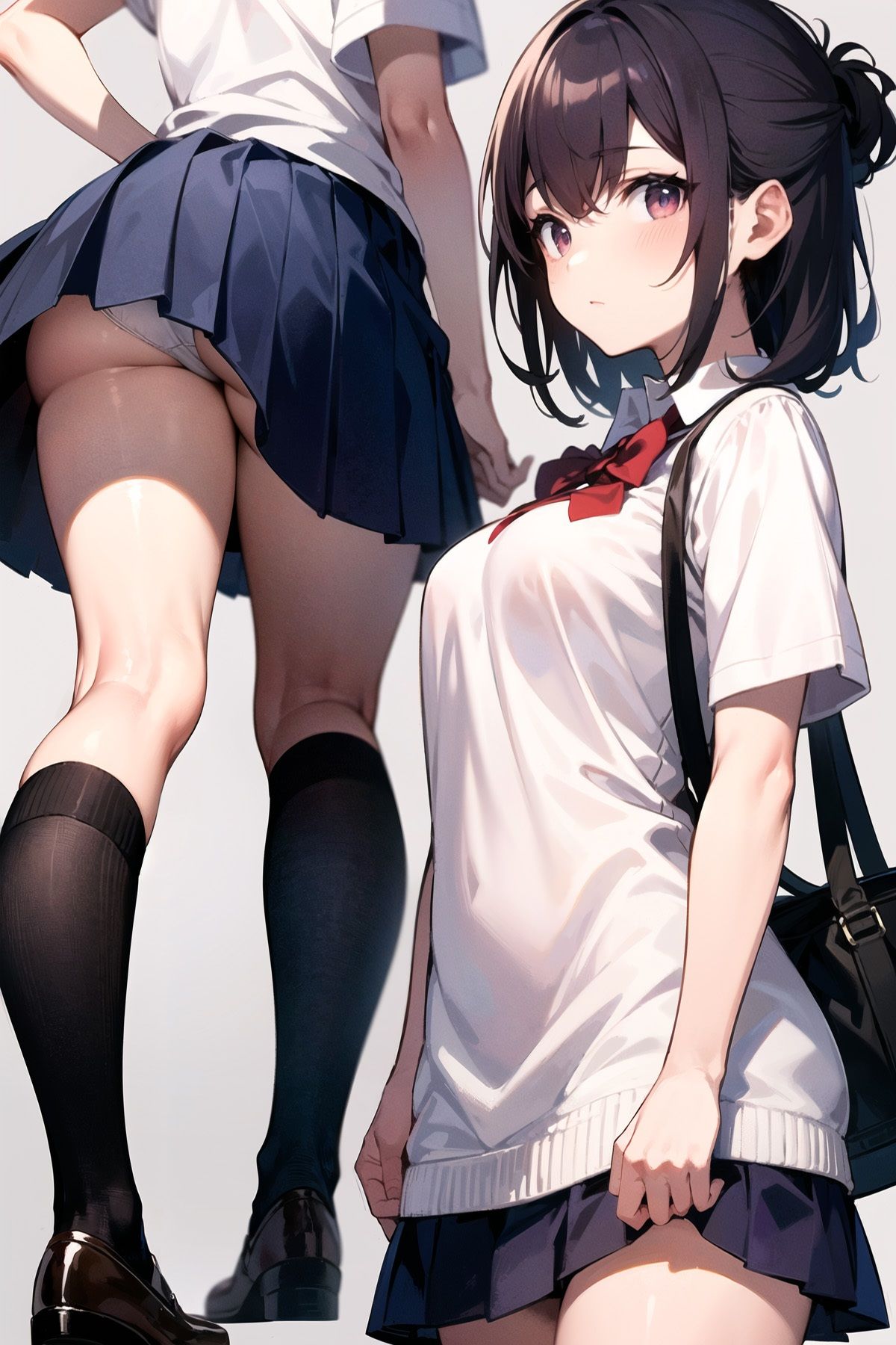 スカートウォッチング あの子のスカートの中