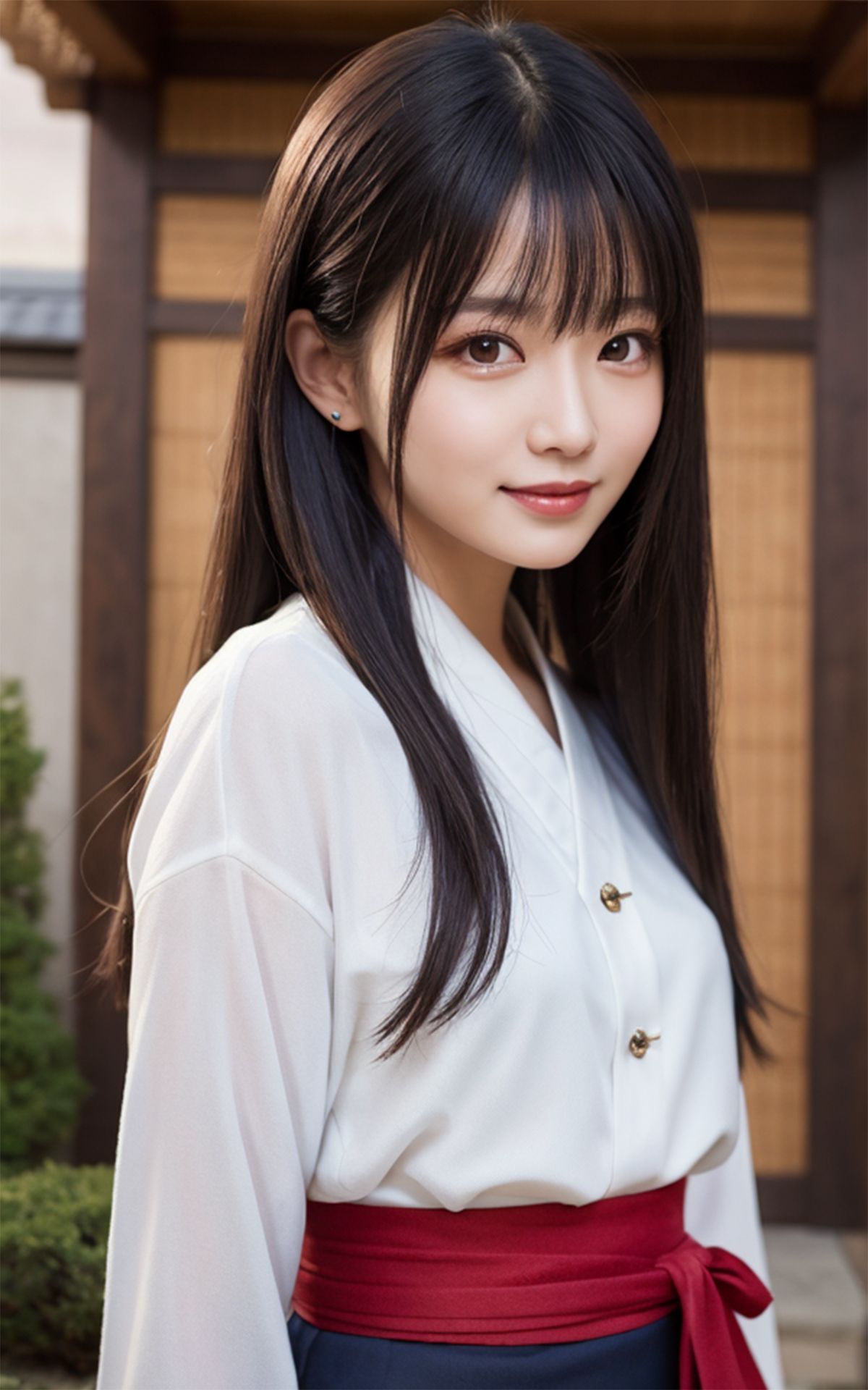 2024年迎春!!初詣で美少女処女巫女さんに願掛け&大量ザ〇メンぶっ掛け!ごっくん!!