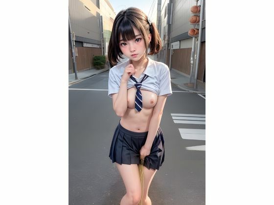 お漏らし女子校生