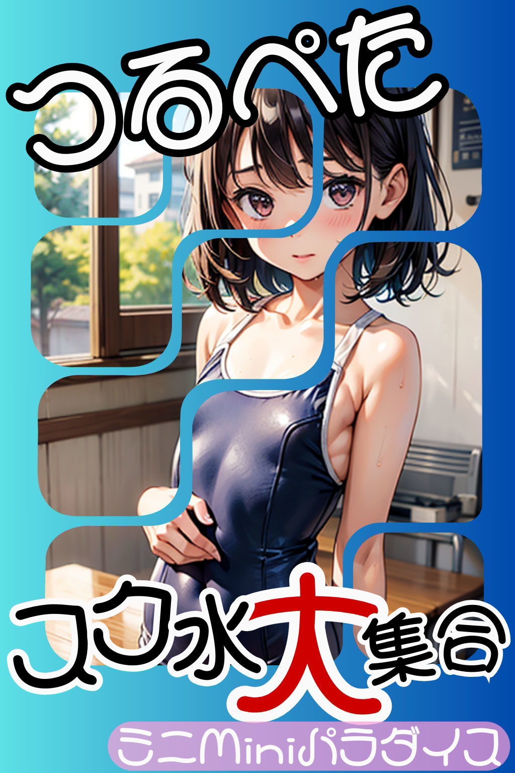 つるぺたスク水大集合 画像120枚