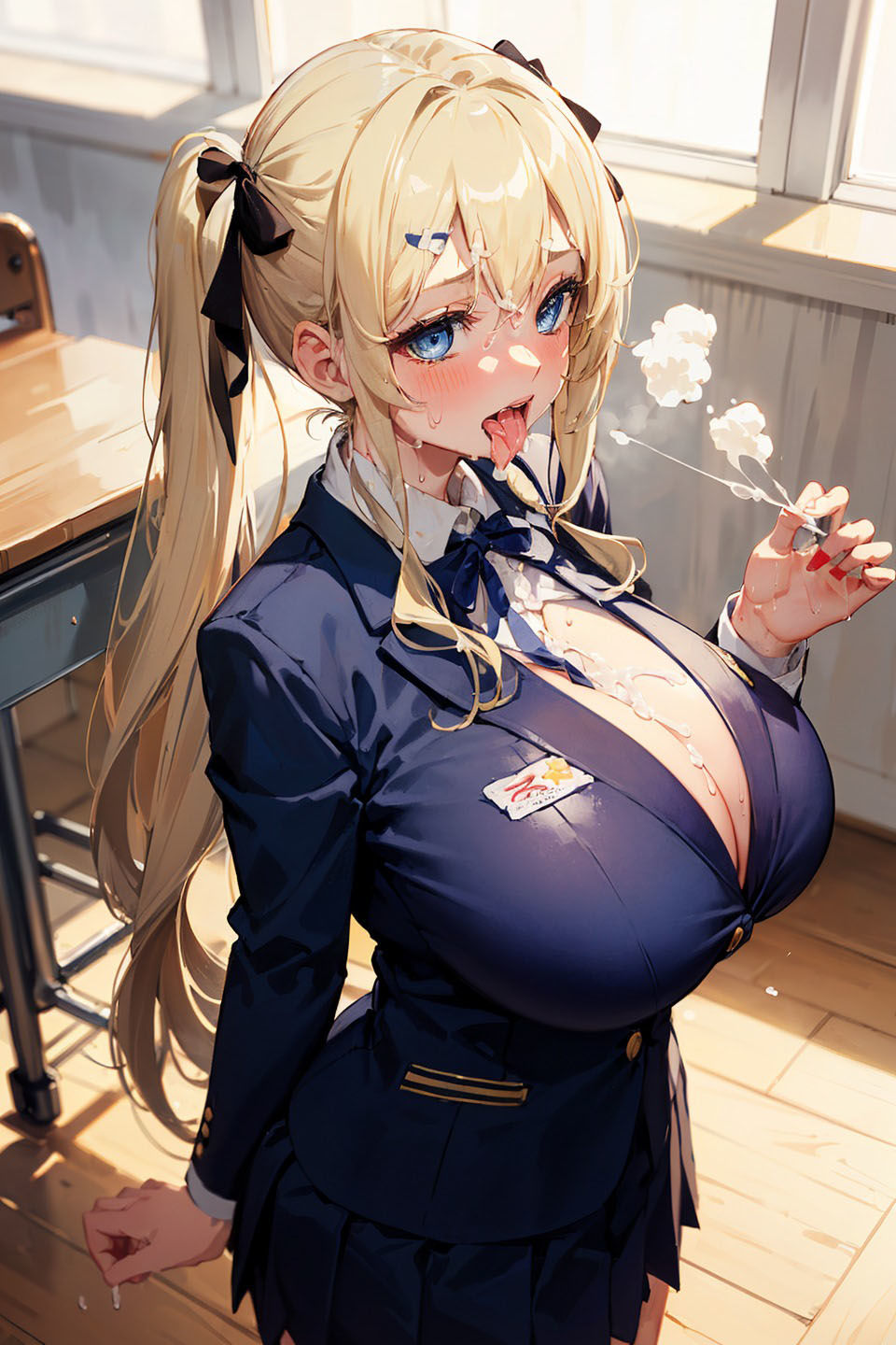 【制服特化】むちむちJKの生ハメぶっかけまとめ9