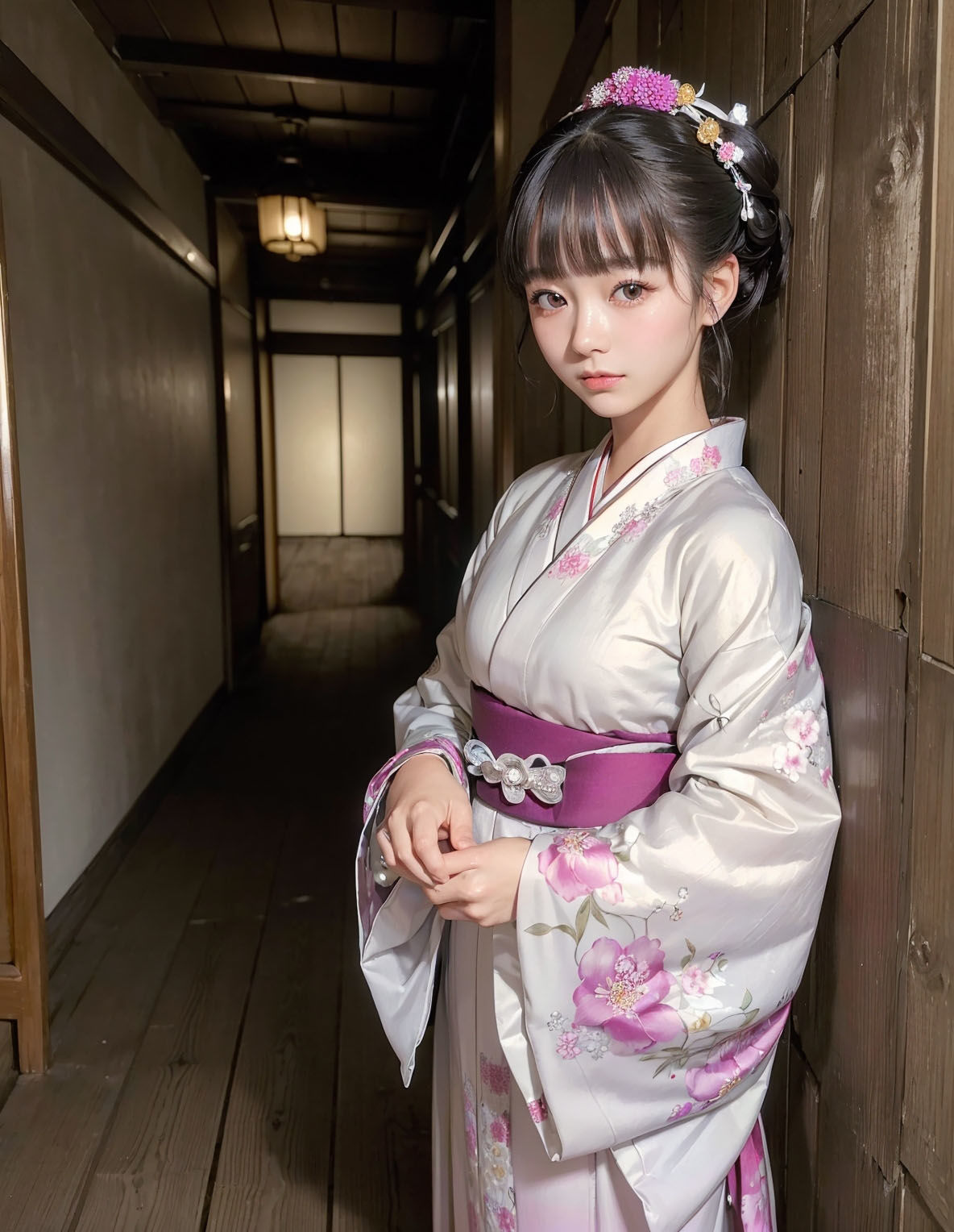 120ページ 和服美少女 AIグラビア AI写真集