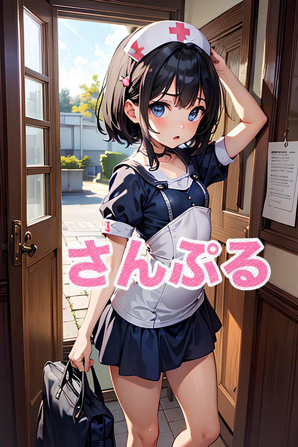 ちっぱいナースのご奉仕 画像122枚