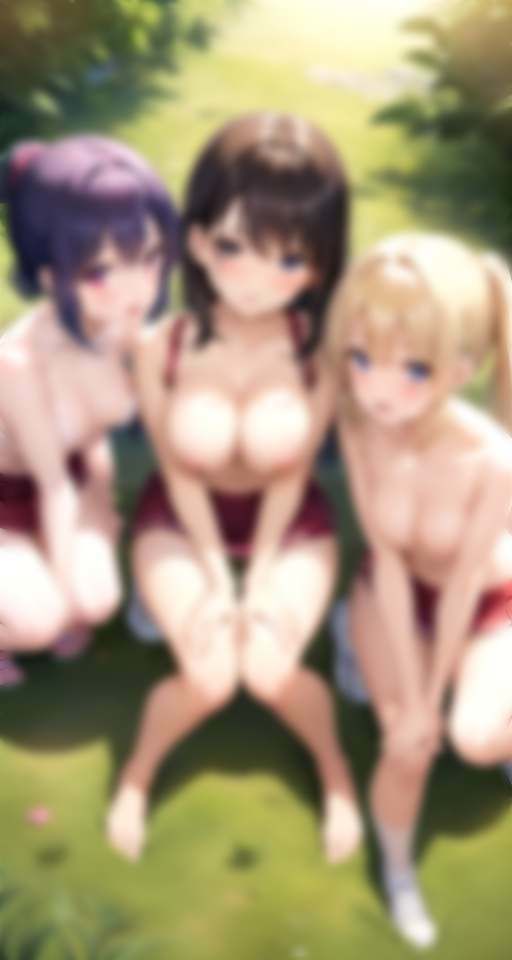 淫乱学園 チア部 練習後の汗だくムレムレボディで・・・