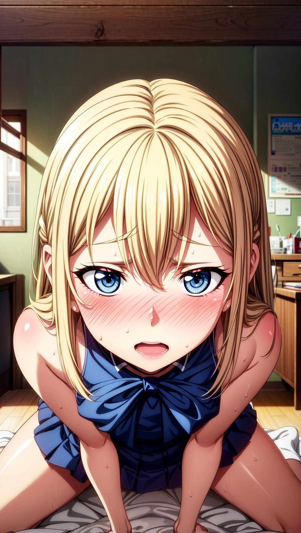 ホームステイに来た外国人JKと性交三昧