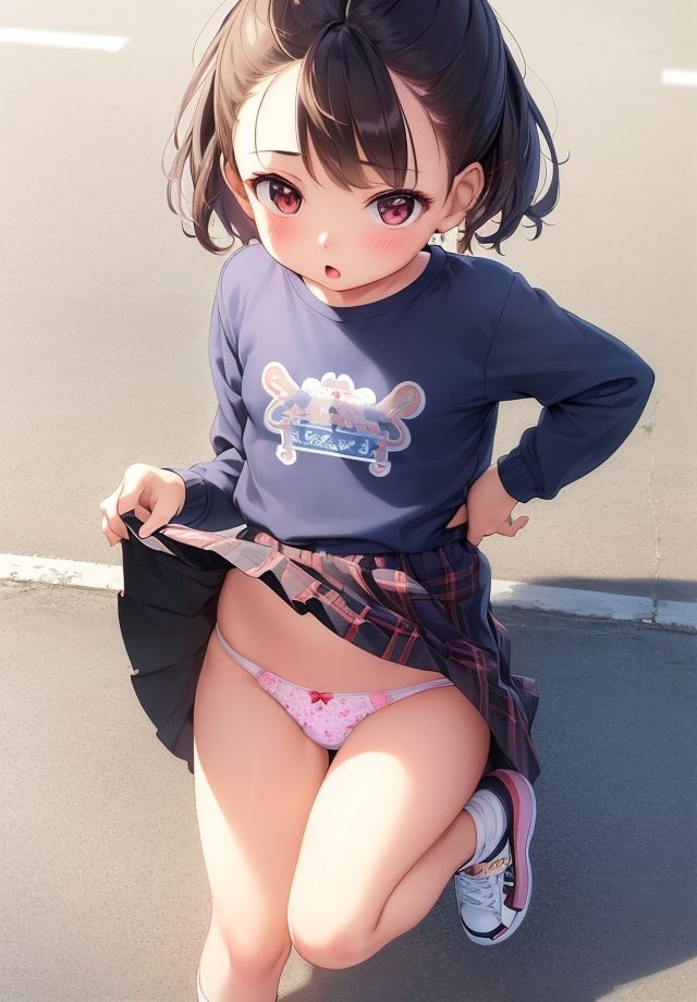 ロリッ娘 ストリートスナップ 〜スカートめくれ上がり〜
