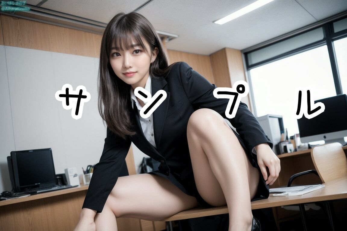 美人OLがパンスト美脚で誘惑してくるんだが【たまにパンチラ】