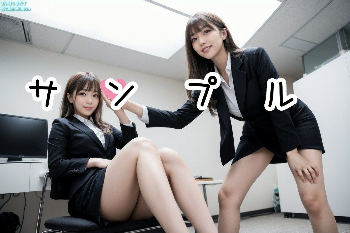美人OLがパンスト美脚で誘惑してくるんだが【たまにパンチラ】
