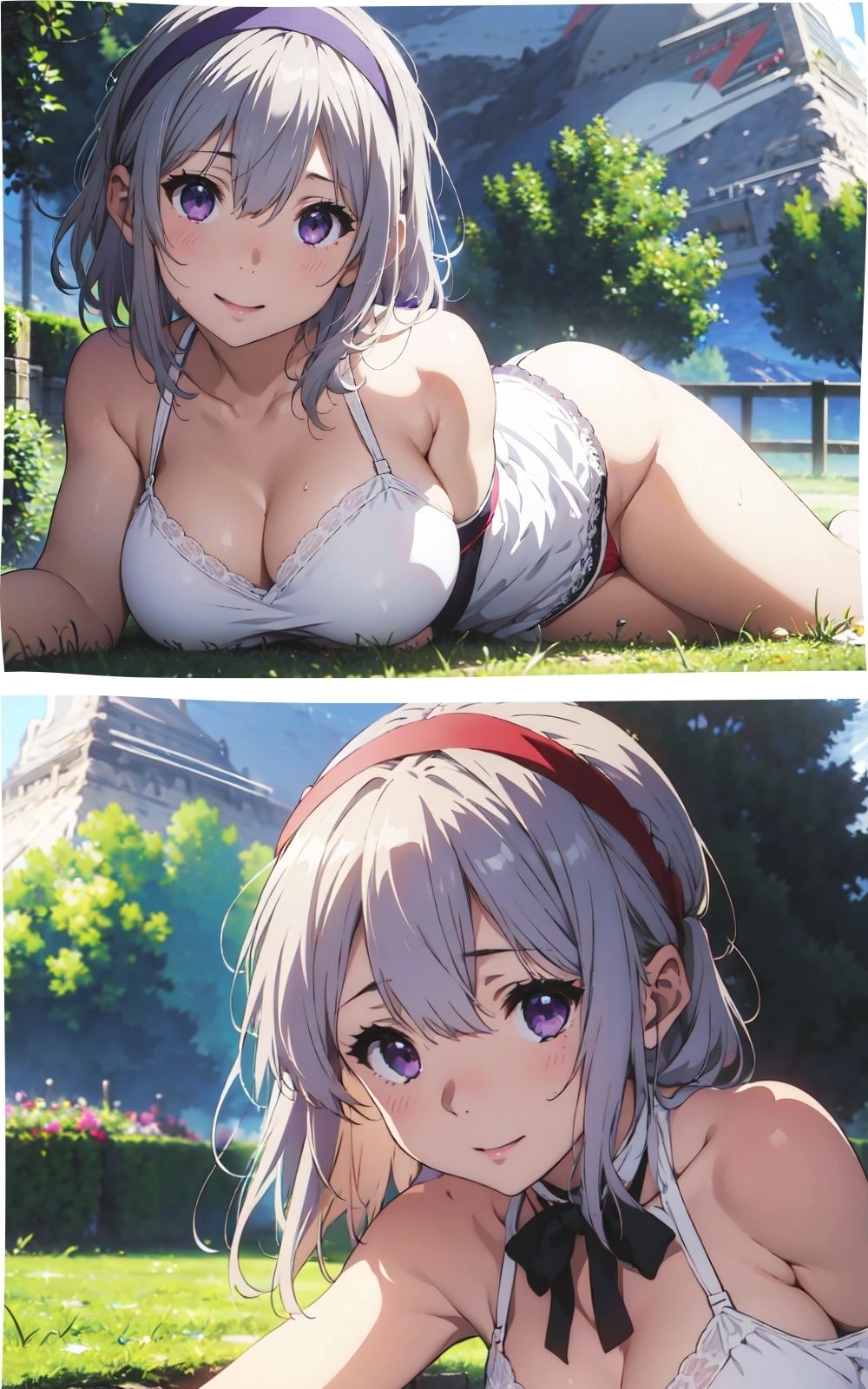 【美少女研究本】銀髪美少女 中出し日誌