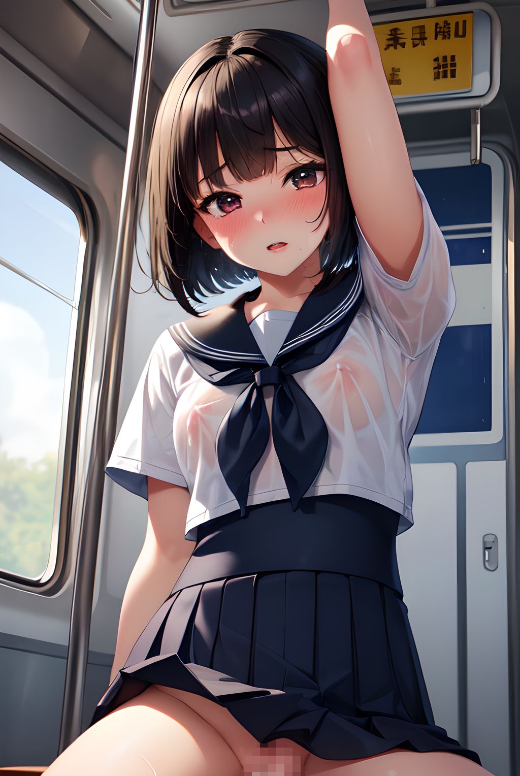 幼馴染が巨乳に成長するまで過疎電車で通学した3年間