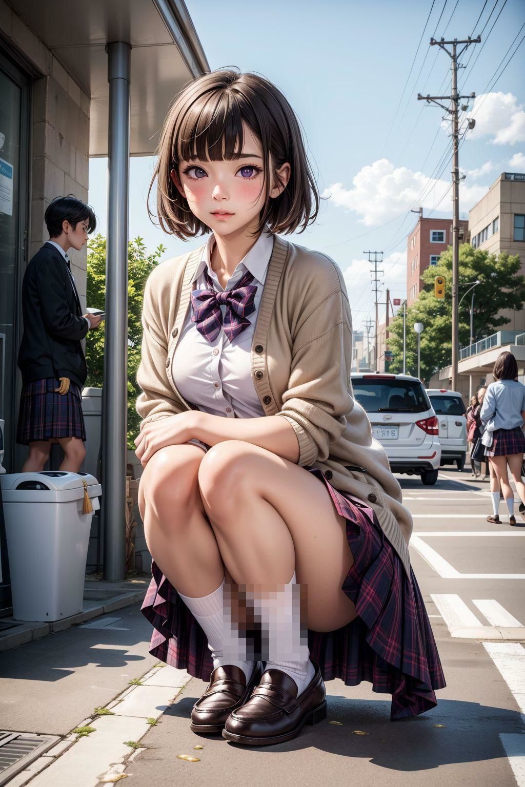 今日はどこでおしっこしようかな