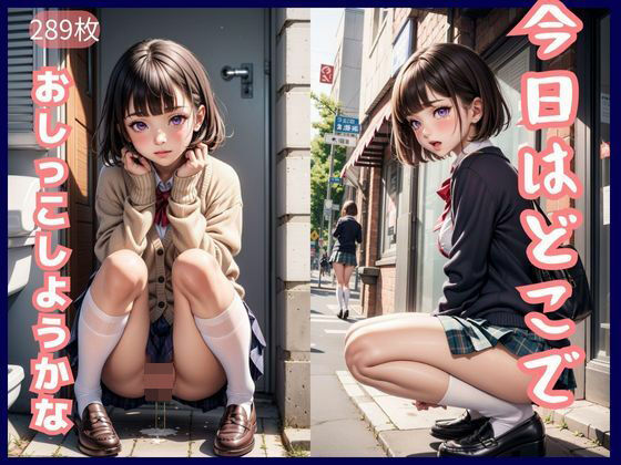 今日はどこでおしっこしようかな