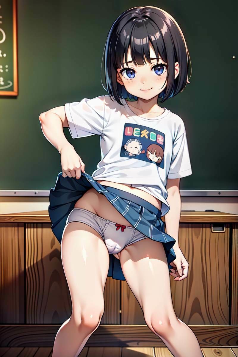 ロリパンツ!熱血風紀先生のパンツチック指導、秘蔵ファイル!3