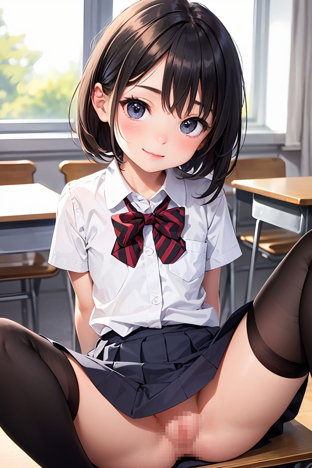 くぱぁ女子校生