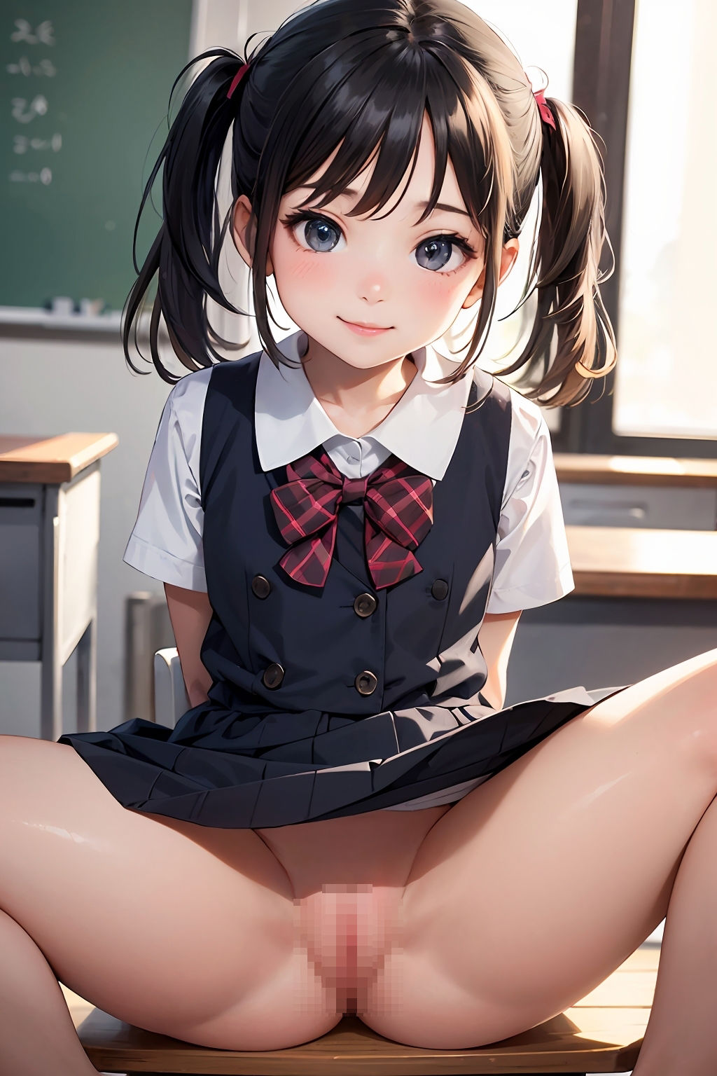 くぱぁ女子校生