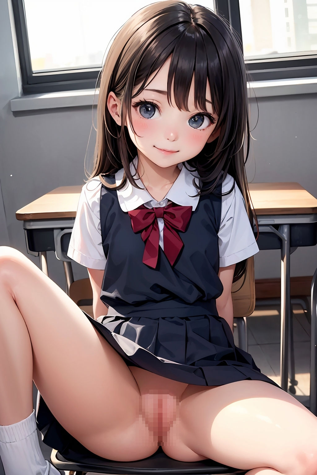 くぱぁ女子校生