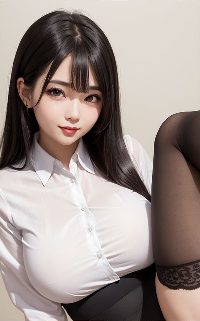 豊満ームチムチ美女の誘惑ー【AIヌードグラビア】