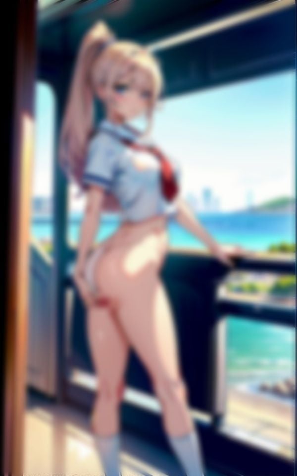 制服から溢れる...たわわ