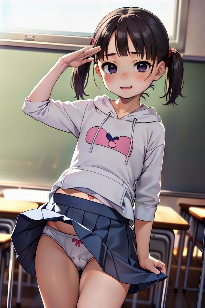 ロリパンツ！熱血風紀先生のパンツチック指導、秘蔵ファイル！4