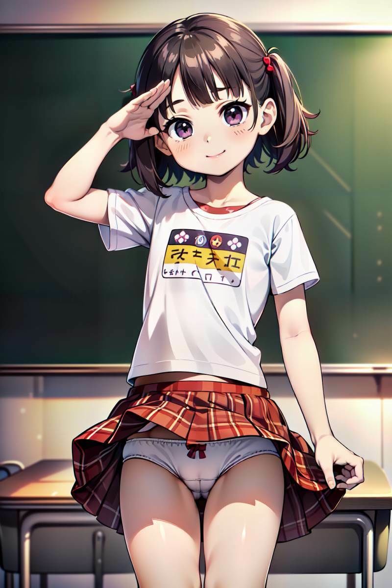 ロリパンツ！熱血風紀先生のパンツチック指導、秘蔵ファイル！4