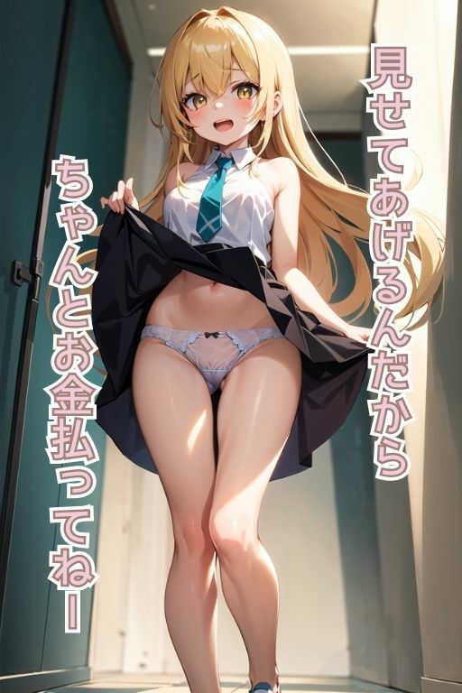 生意気J〇-パンツ見せつけ-