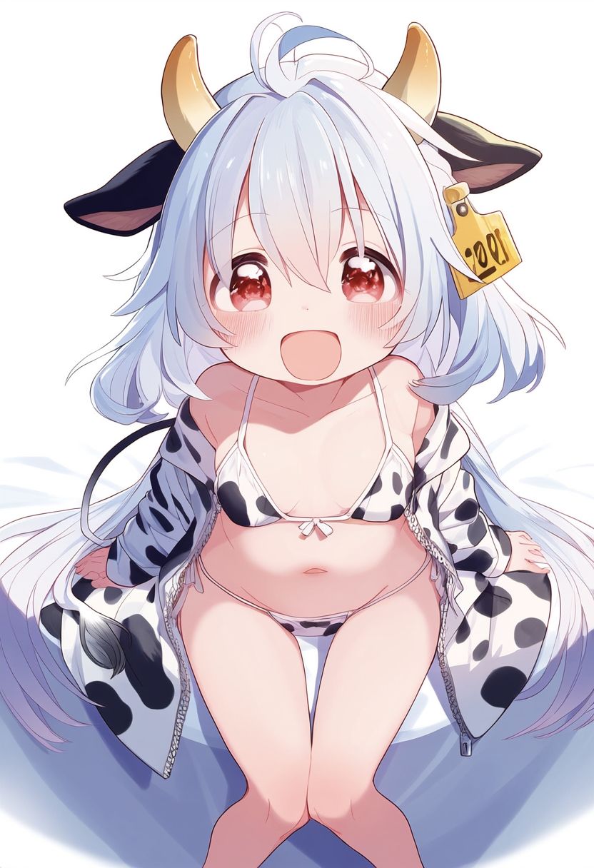 ウシ娘@人間牧場 乳牛として生まれたケモノ女子の一生 〜生まれてから一人前にミルクを出し、種牛になり死ぬまで〜｜ケモノ・獣人・拘束・巨乳・母乳・搾乳・セックス・妊娠・屠殺｜イラスト350枚