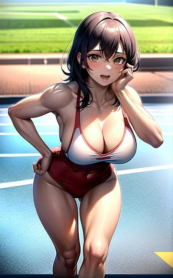 巨乳だらけのHな陸上大会