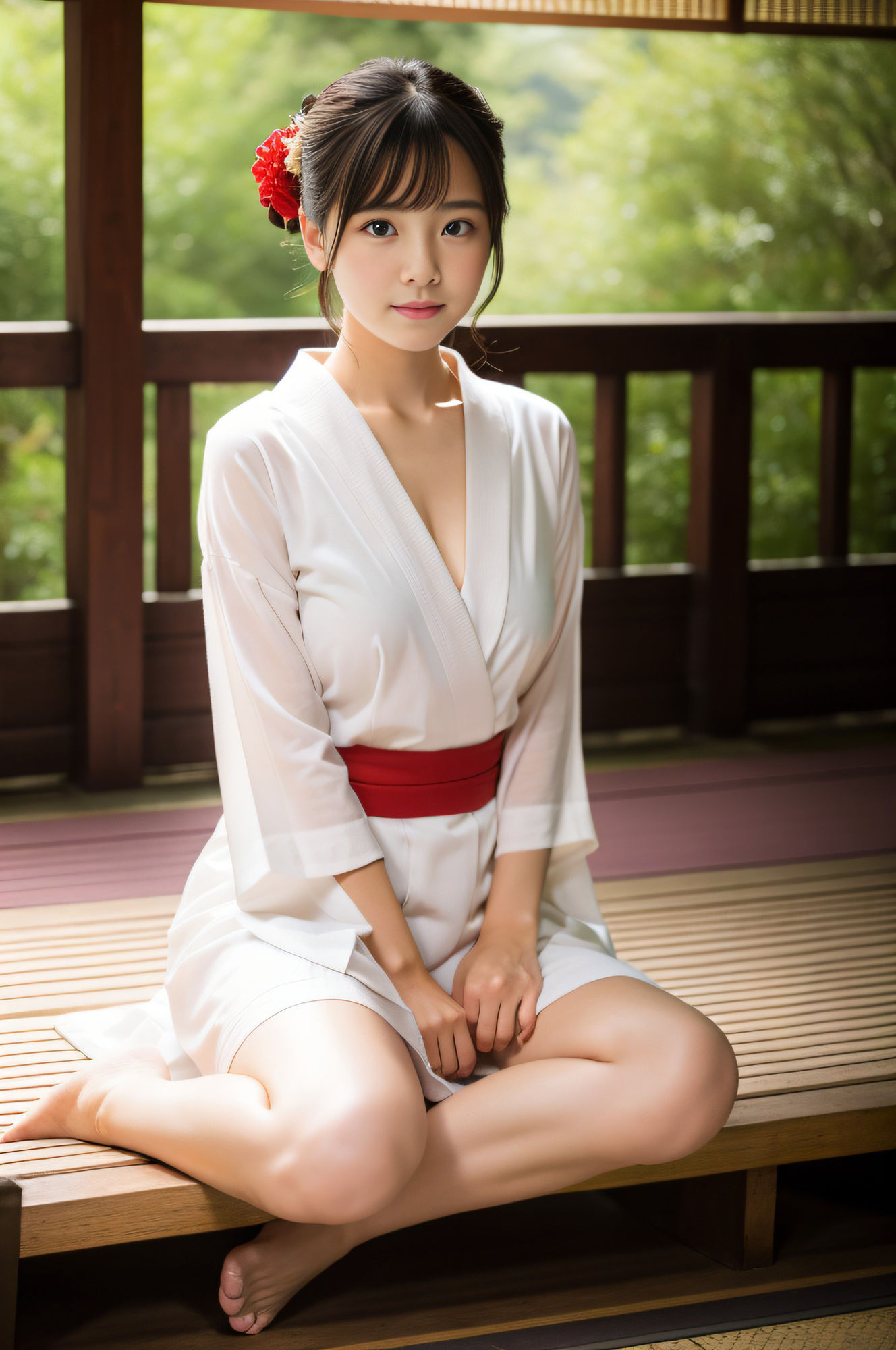 清楚な巫女さん 〜清らかな袴美女にうっとり〜 【145枚】