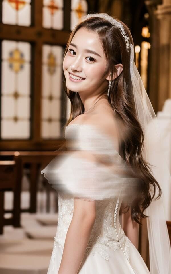 【黒髪貧乳】スレンダーな花嫁〜癒しのちっぱい〜