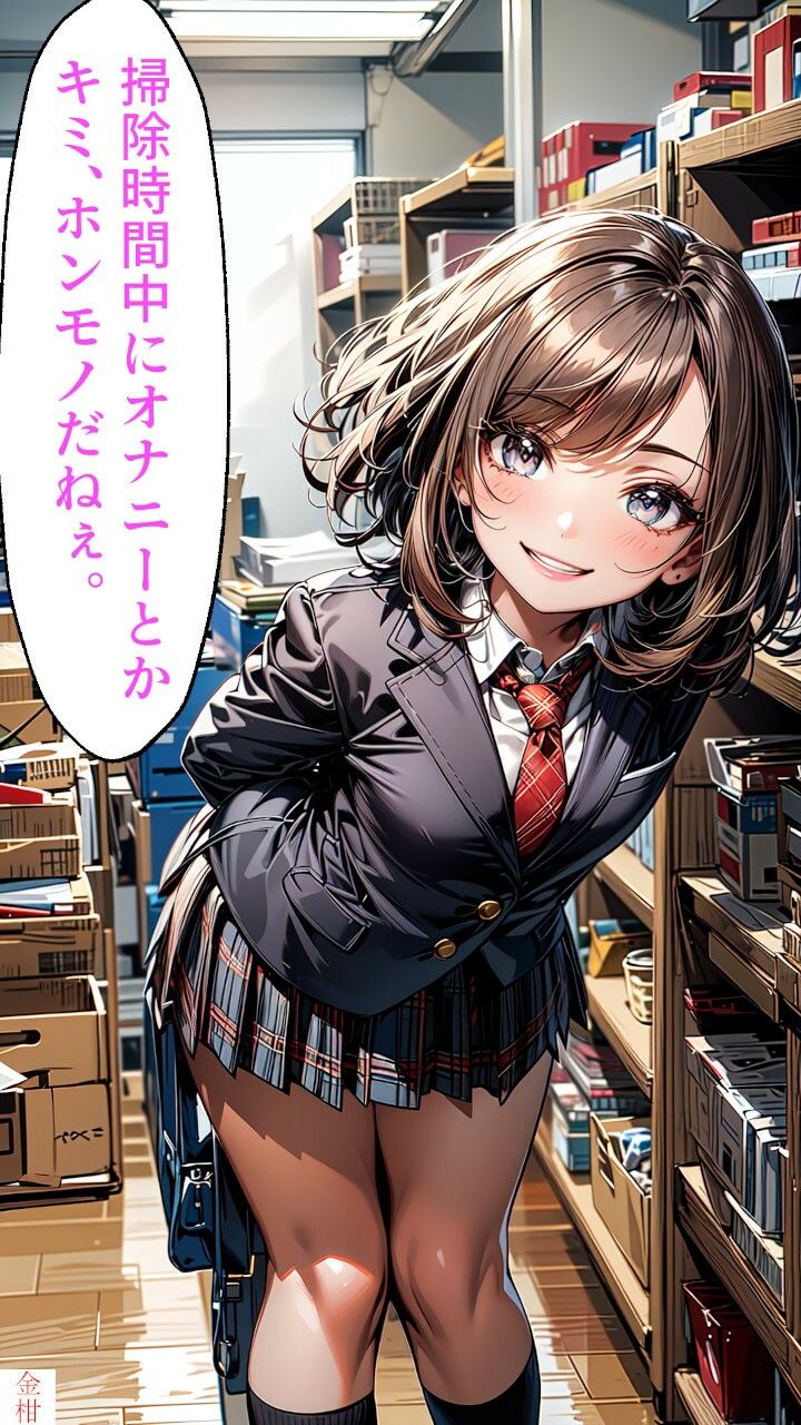 【16キャラ×3枚＋1:画像49枚】変態学園の日常