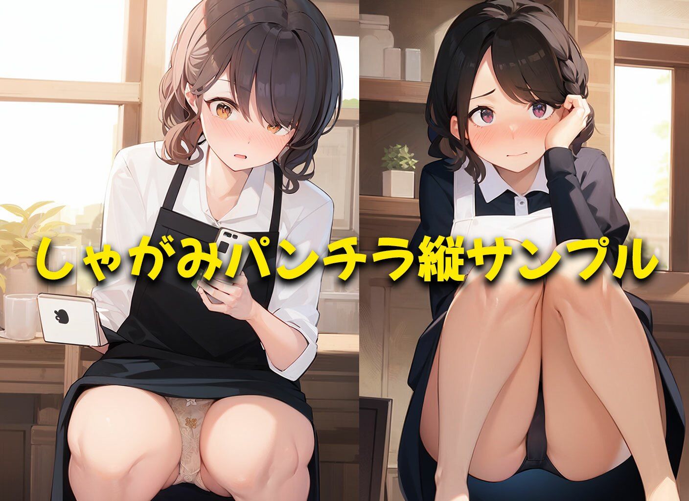 【喫茶パンティ】下着を見せることが入店のご挨拶と勘違いしてしまった店員さん達